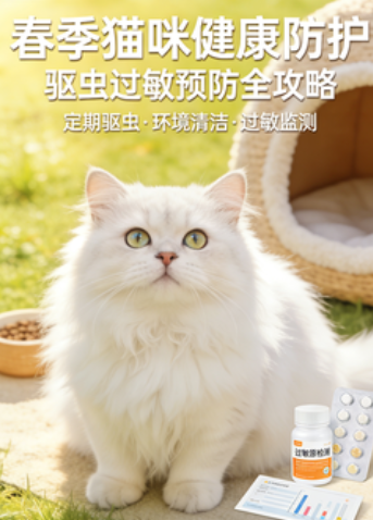 春季猫咪健康防护：驱虫过敏预防全攻略