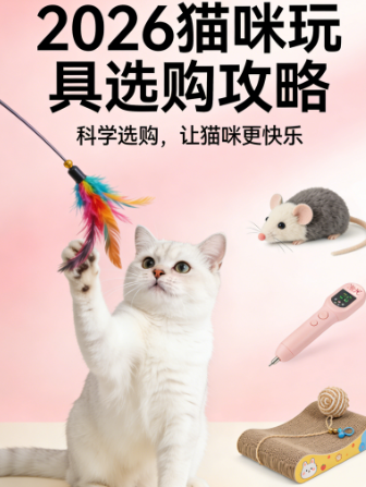 2026猫咪玩具选购攻略，轻松挑到适合主子的