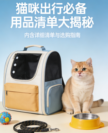猫咪出行必备用品清单大揭秘