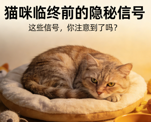 猫咪临终前的隐秘信号：错过这些你会后悔一辈子