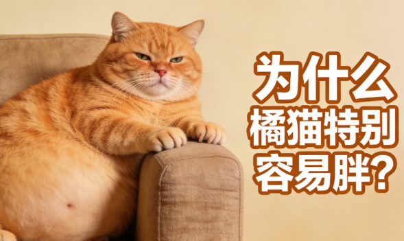 为什么橘猫特别容易胖？基因揭秘让你恍然大悟