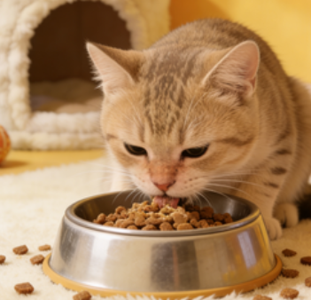 猫咪吃饭慢怎么回事？7个常见原因及解决方法