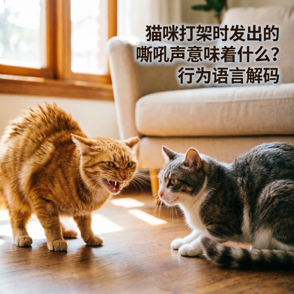 猫咪打架时发出的嘶吼声意味着什么？行为语言解码